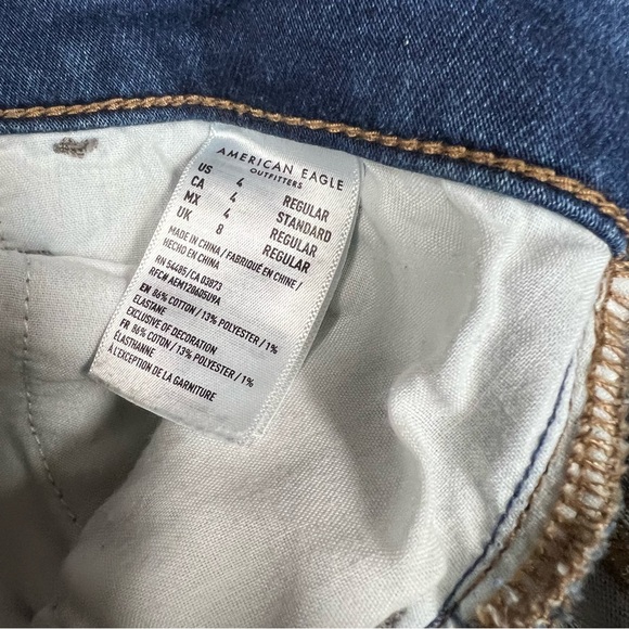 American eagle distressed jegging’s SZ 4 - Picture 5 of 6